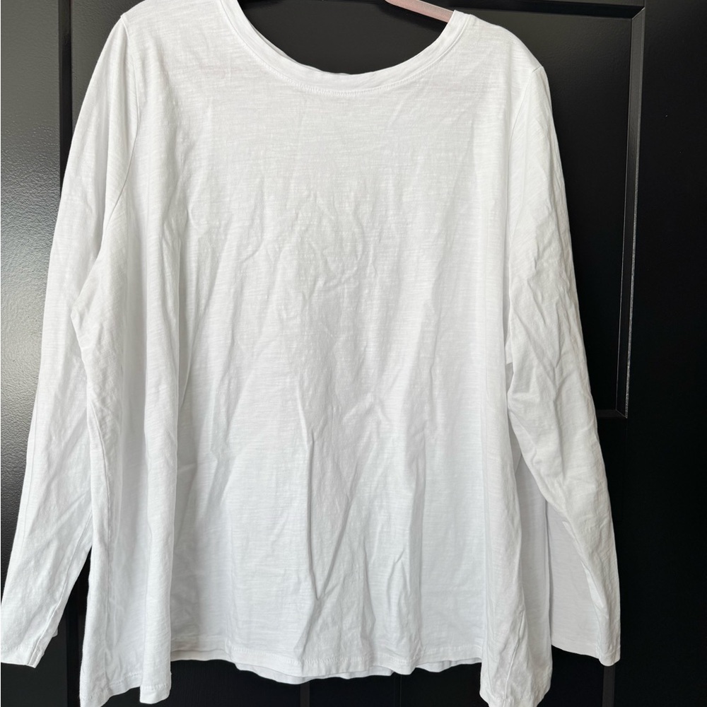 Sonoma White Long Sleeve Women's Tee